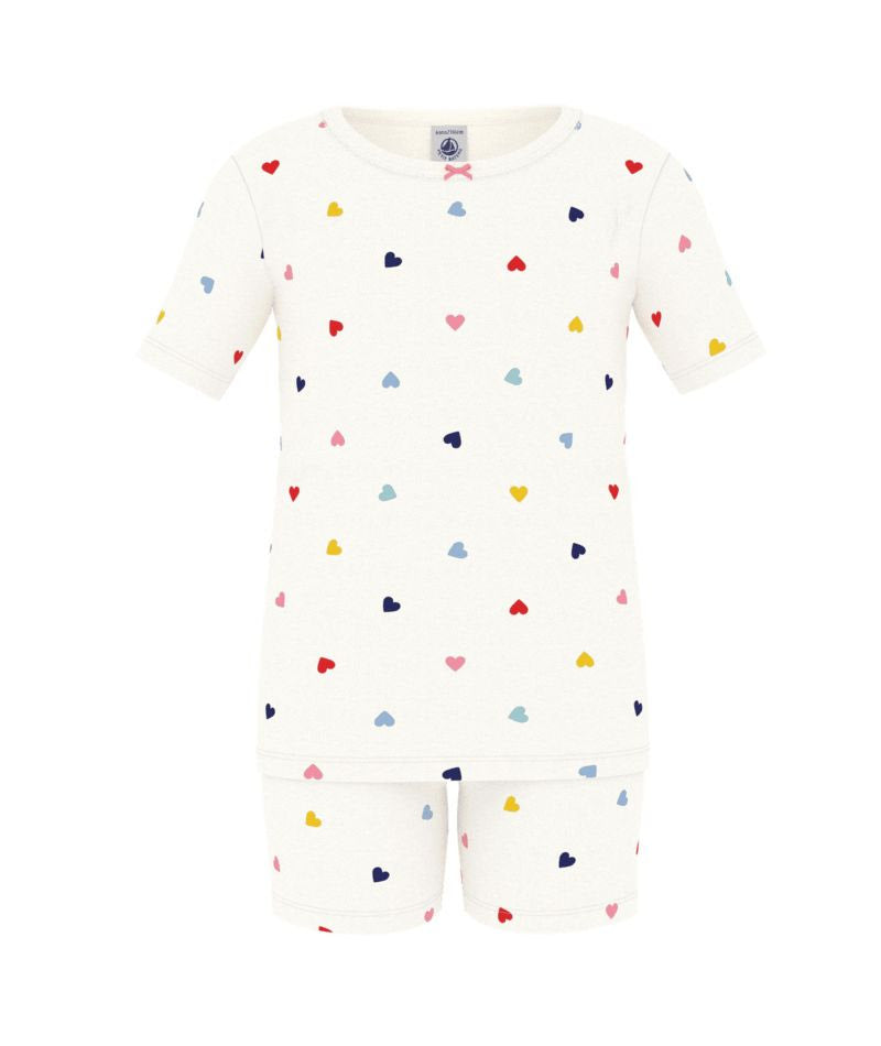 Multi Heart Short Lounge Set - Petit Bateau SP26