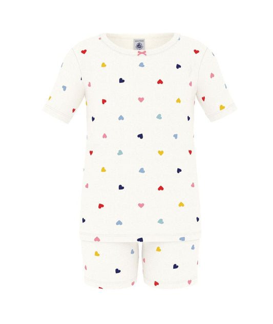 Multi Heart Short Lounge Set - Petit Bateau SP26
