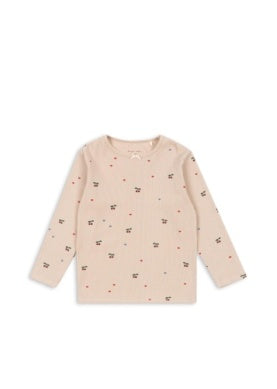 Ella LS Cherry Heart Tee-Konges Slojd FW25