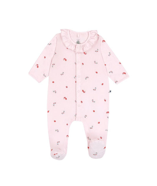 Berry Footie w Collar- Petit Bateau SP26