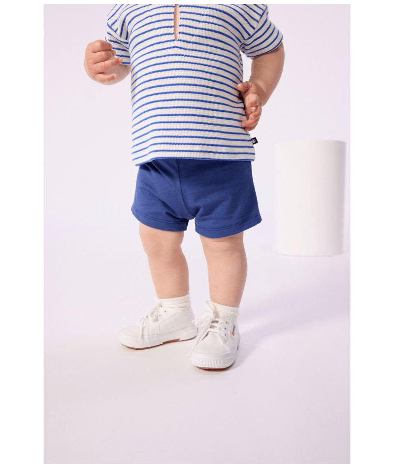 2pc Striped Tee/Short Set-Petit Bateau SP26