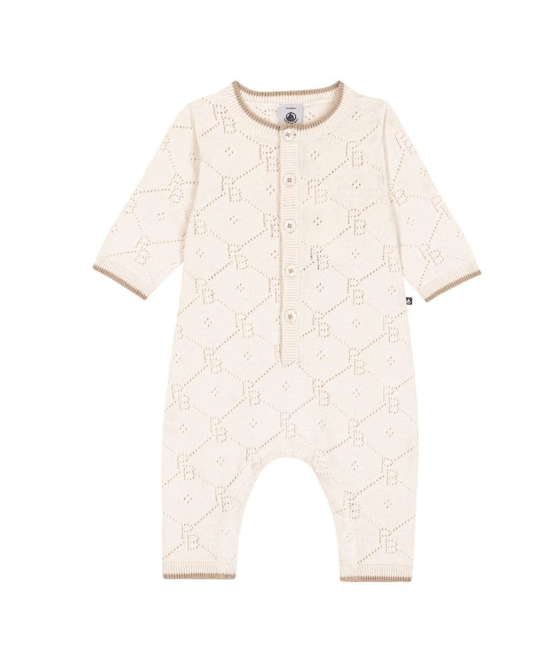 Pointelle PB Romper- Petit Bateau SP26