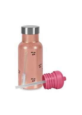 Cherry Glitter Thermo Bottle-Konges Slojd