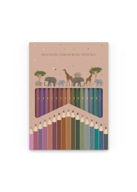 Metallic Coloring Pencils-Konges Slojd