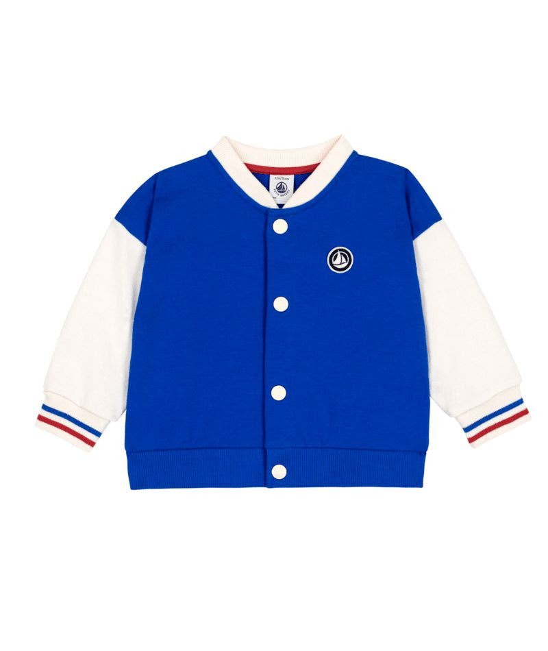 Collegiate Snap Jacket- Petit Bateau SP26