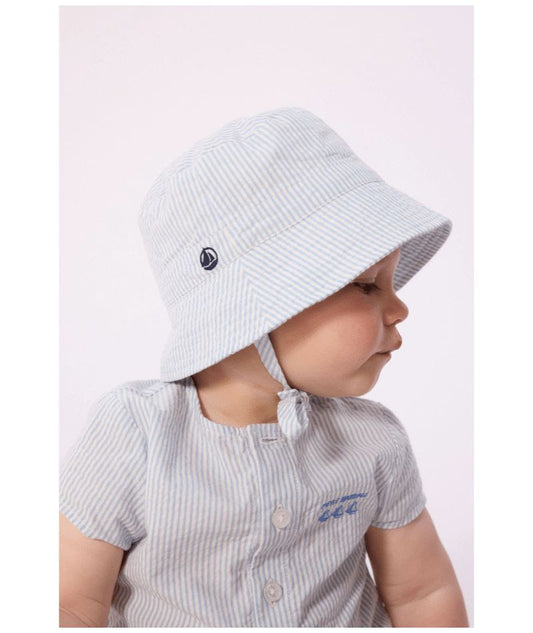 Seersucker Bucket Sunhat- Petit Bateau SP26