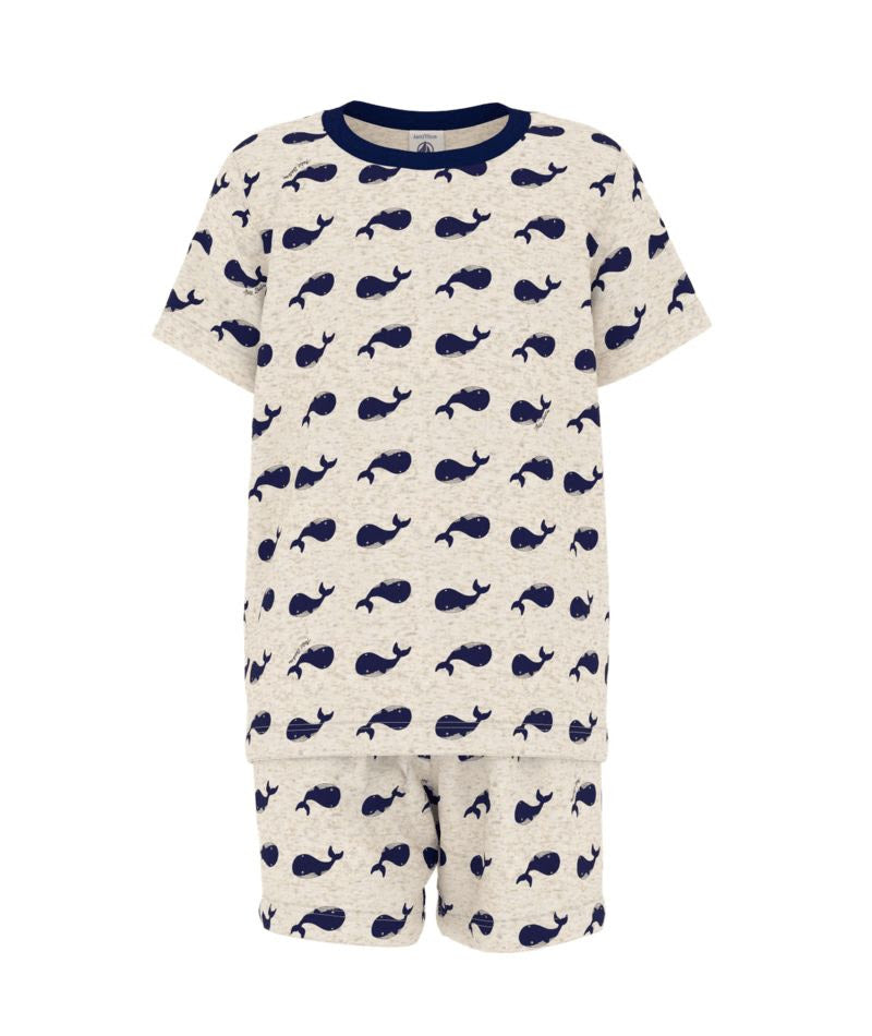 Whale Short Lounge Set - Petit Bateau SP26