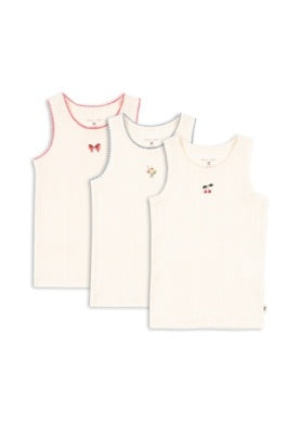 Minna 3pk Tank Tops -Konges Slojd  Sp26