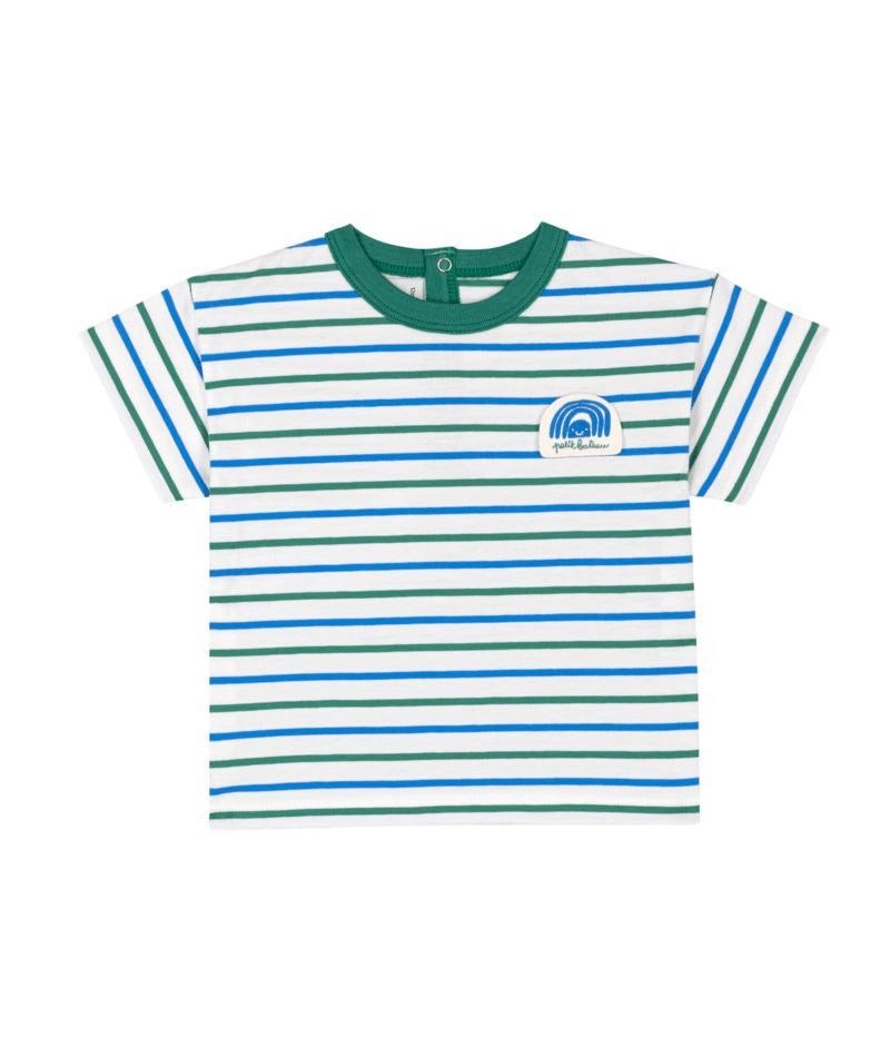 Multi Striped Tee- Petit Bateau SP26