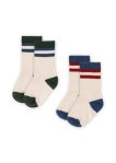 2pk Ribbed Sock -Konges Slojd