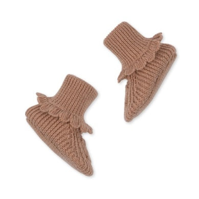 Cabby Knit Booties -Konges Slojd