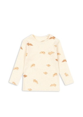 Minnie Pointelle Blouse Bunny -Konges Slojd