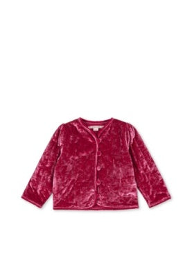 Carlito Crushed Velvet Jacket-Konges Slojd FW25