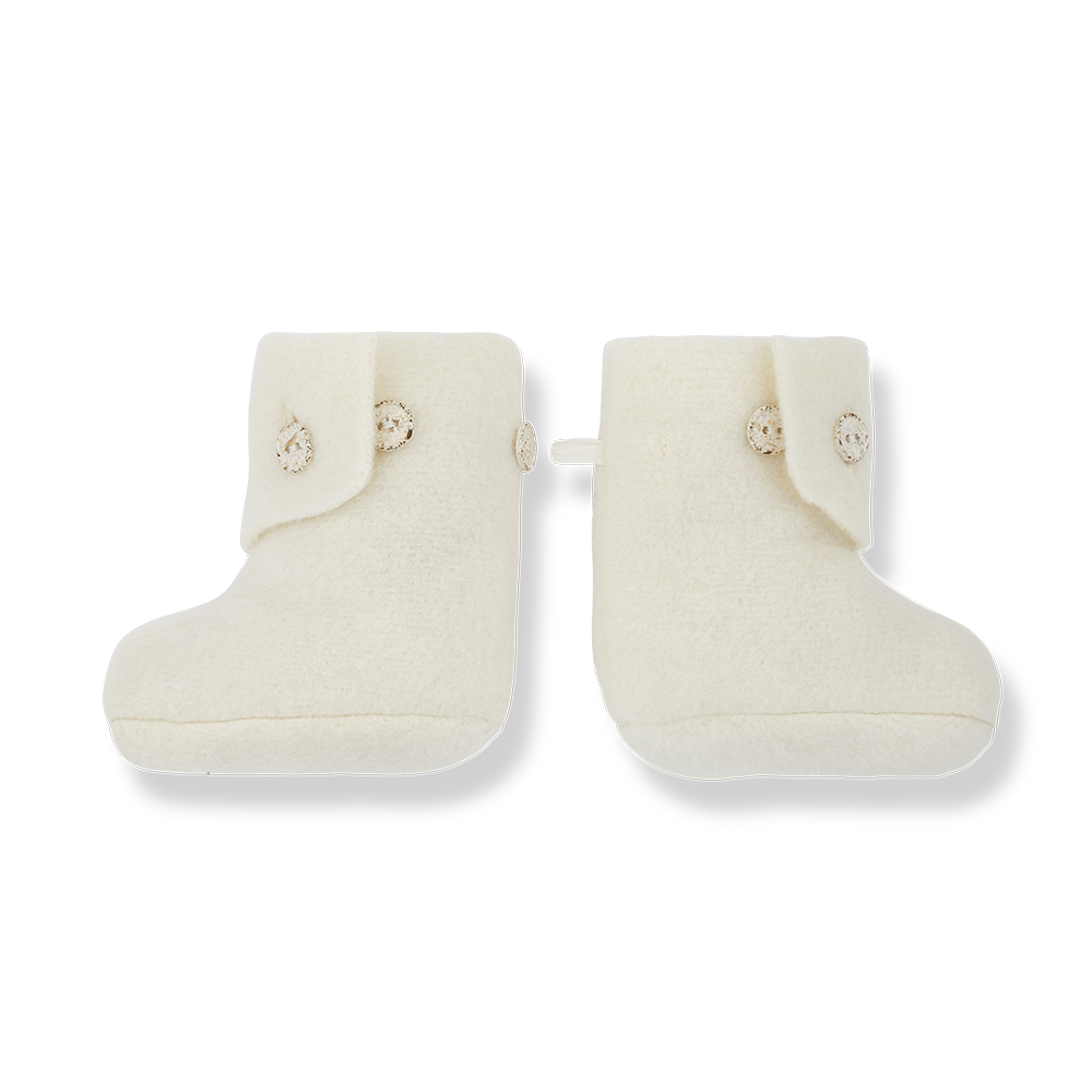 Cream Booties - One More in the Family FW24