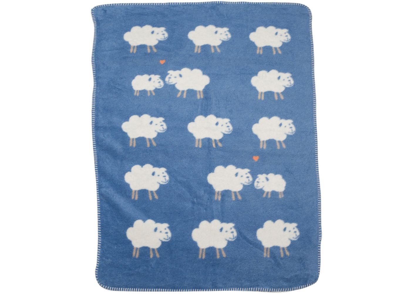 Sheep All Over Blanket - David Fussenegger