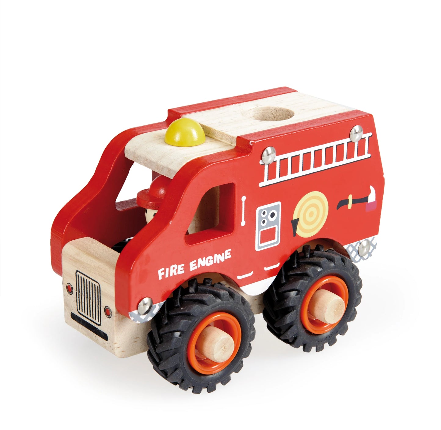 Wooden Fire Engine - Egmont Toys