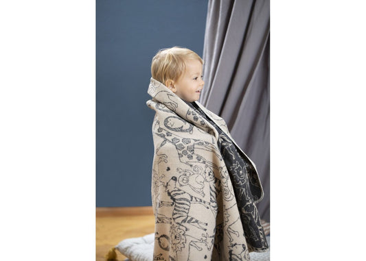 Safari Animals Toddler Blanket - David Fussenegger