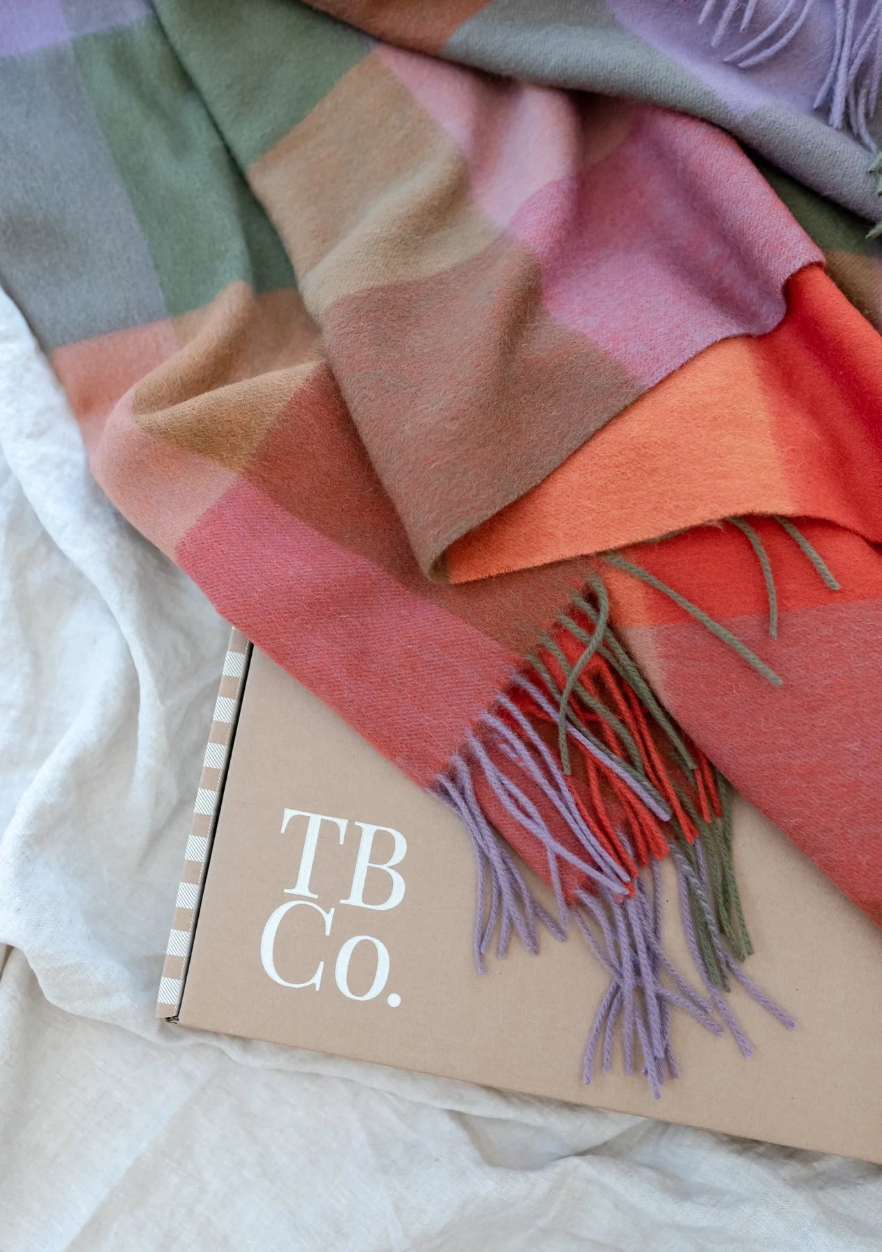 Lambswool Blanket Tartan Blanket Co. Mudpie San Francisco