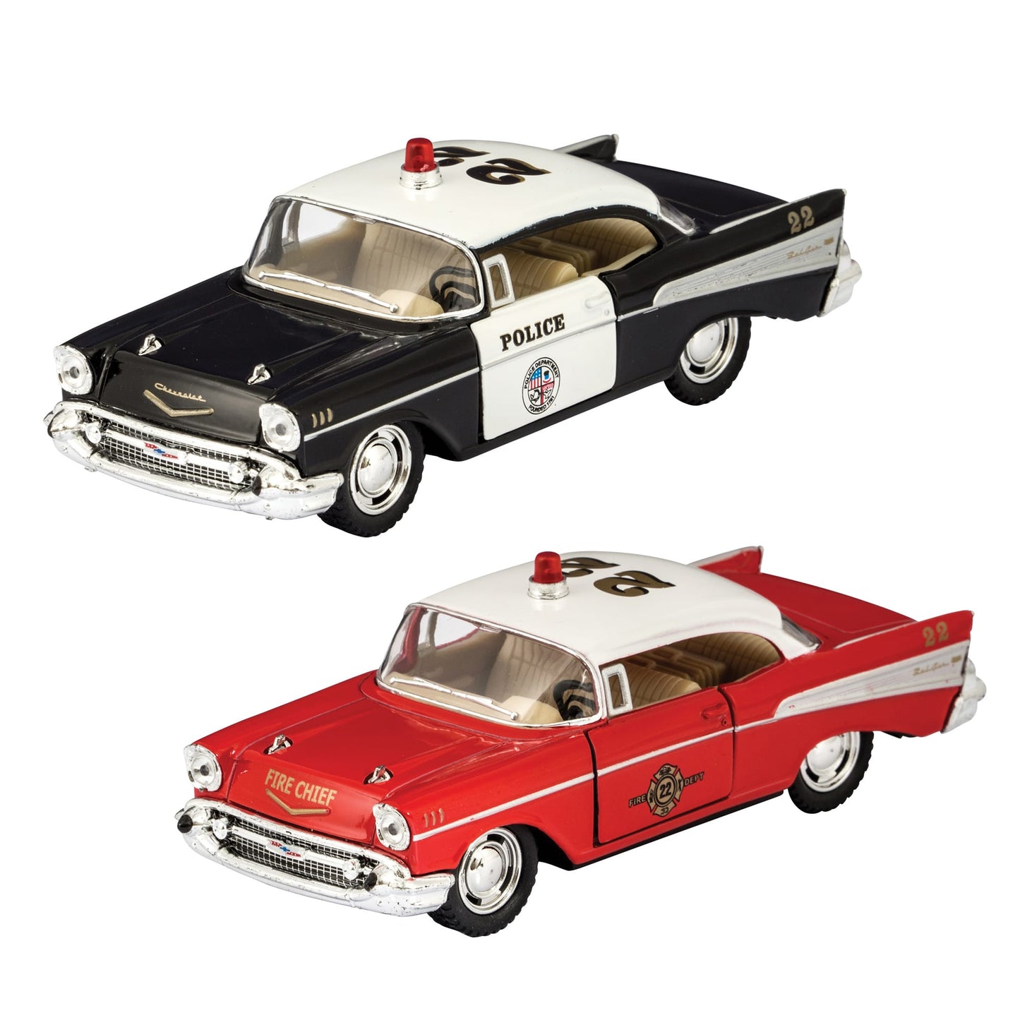 Die Cast Fire/Police Bel Air - Schylling