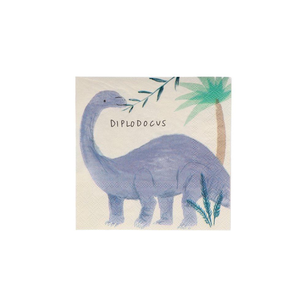 Dinosaur Kingdom Small Napkins - Meri Meri