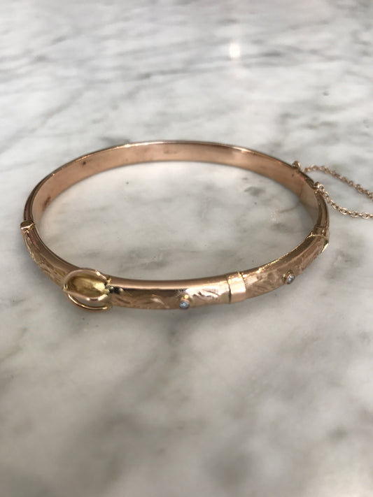 Victorian Belt Bangle - Mudpie San Francisco