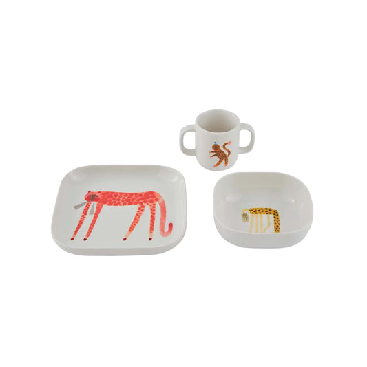 Porcelain 3pc Tableware - Oyoy