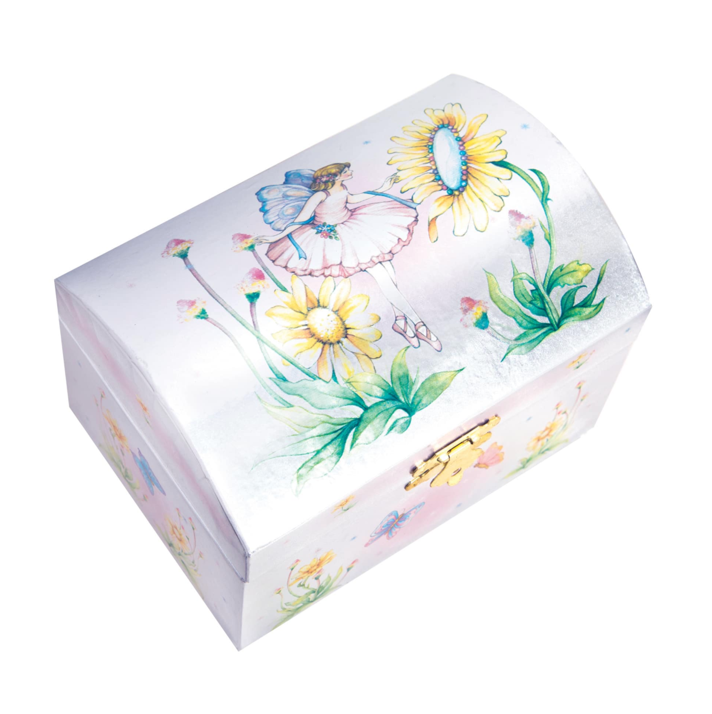 Iridescent Fairy Jewelry Box - Schylling