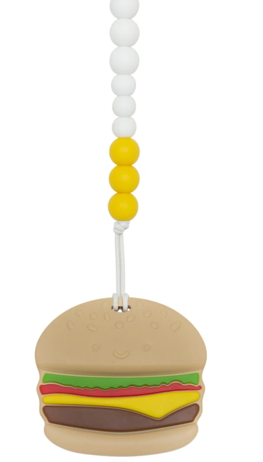 Silicone Burger Teether - Loulou Lollipop