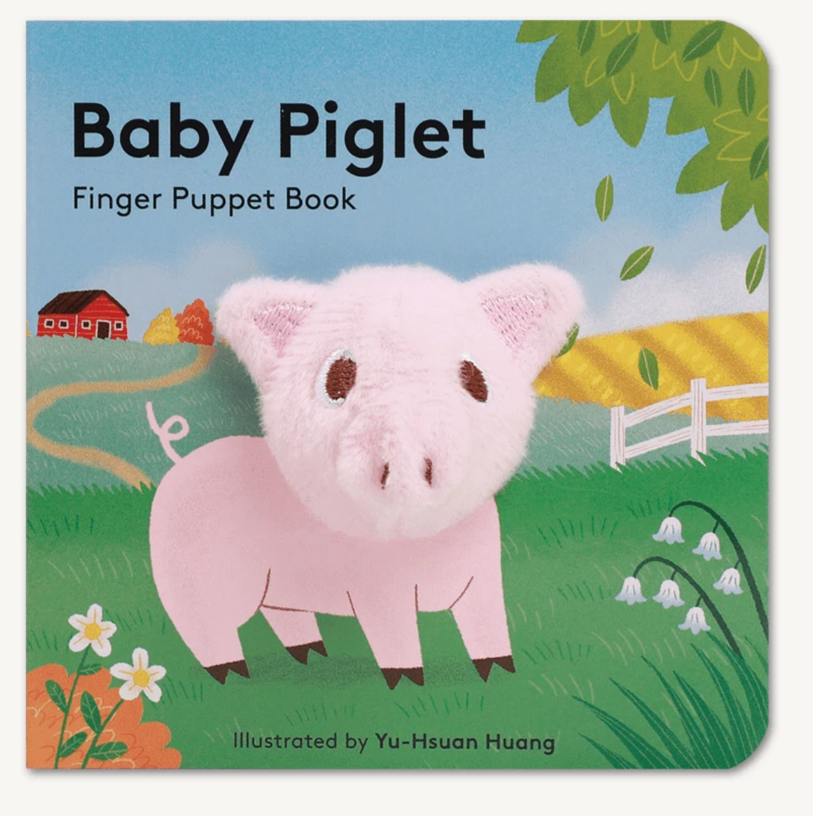 Baby Piglet Board Book Finger Puppet