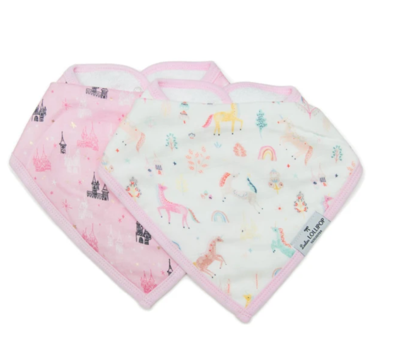 Bandana Bib Set (2) - Loulou Lollipop