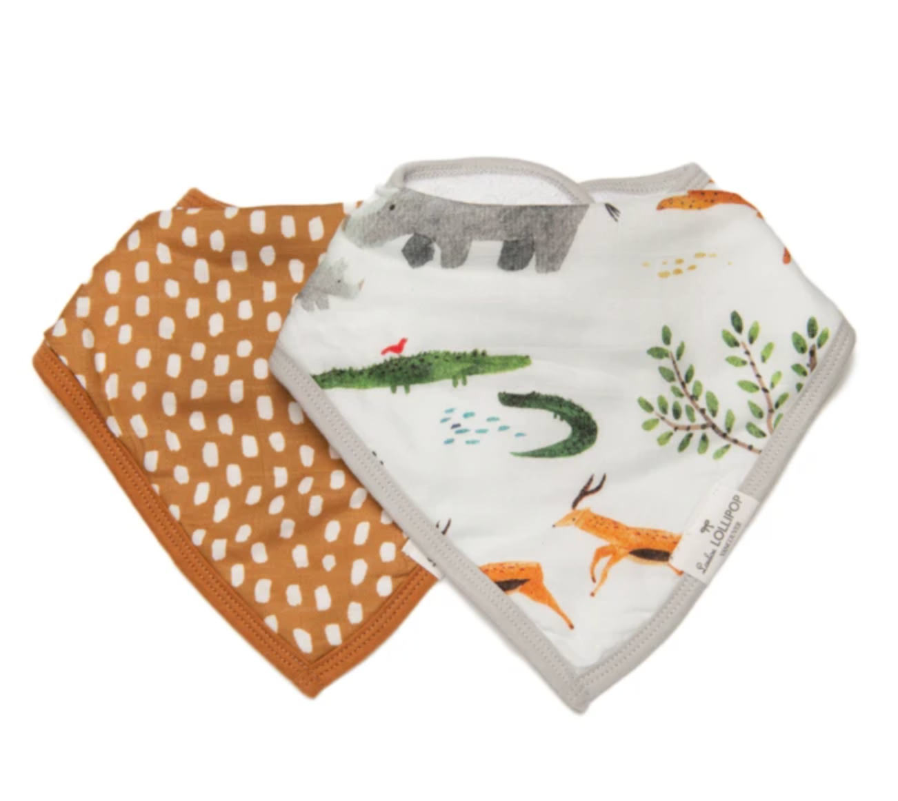 Bandana Bib Set (2) - Loulou Lollipop