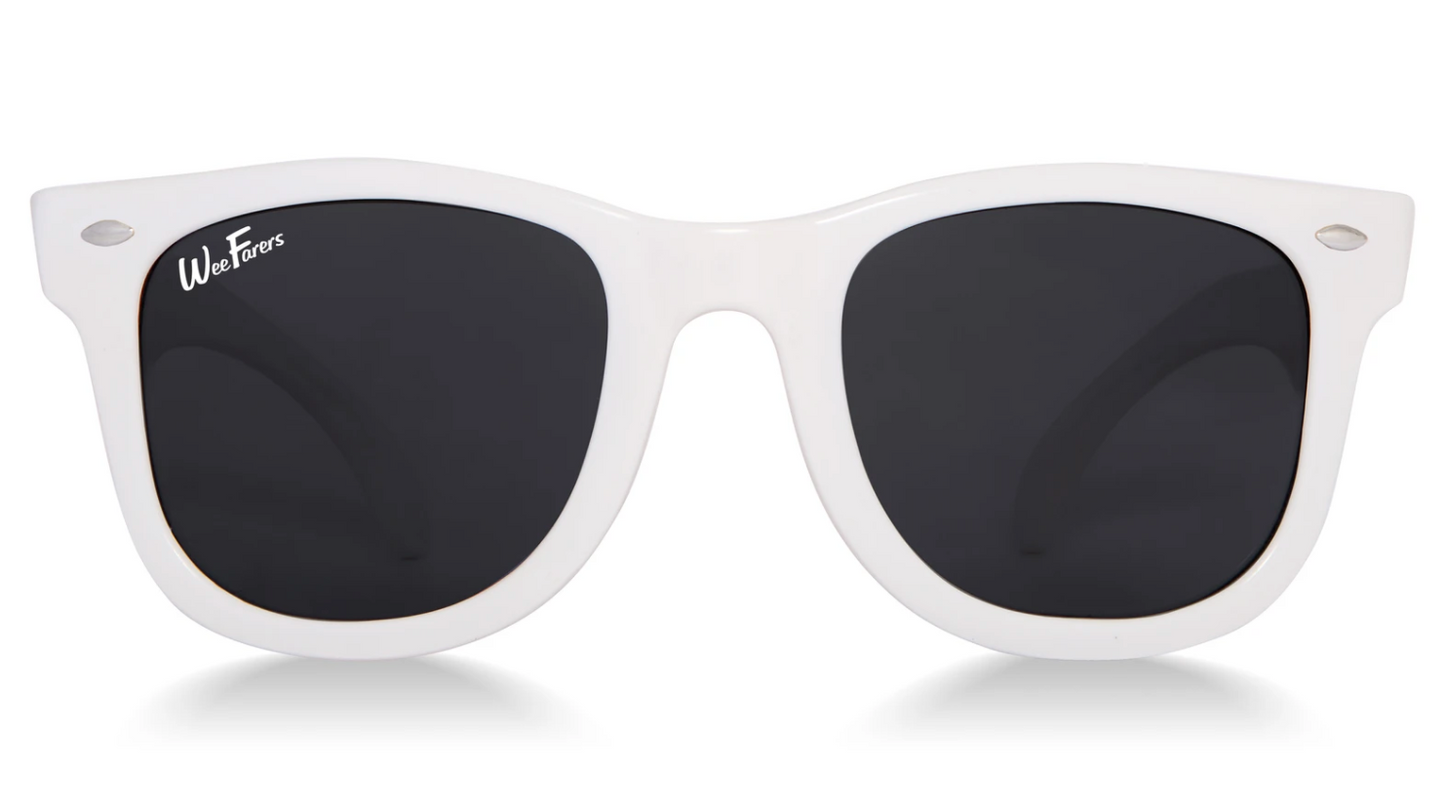 Polarized Sunglasses in White - Weefarers