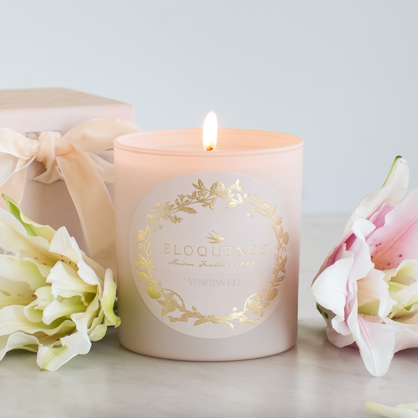 Eloquence Candle Venetian Lily