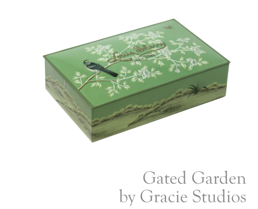 John Derian x Louis Sherry Gated Garden Chocolate Tin (12pc)
