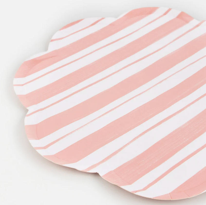 Ticking Stripe Side Plates - Meri Meri