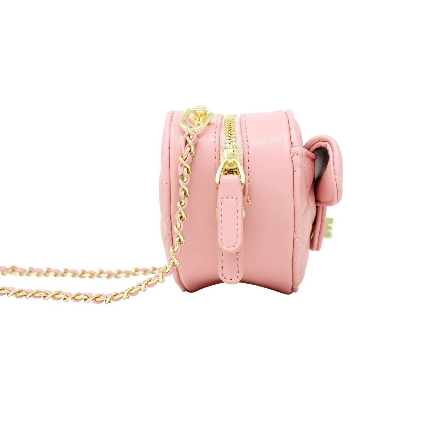 Quilted Heart Crossbody Bag - Zomi Gems