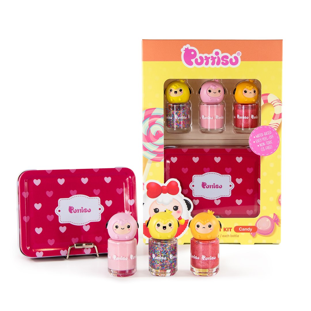 3-Color Nail Art Kit - Puttisu