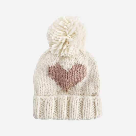 Heart Beanie - Blueberry Hill FW24