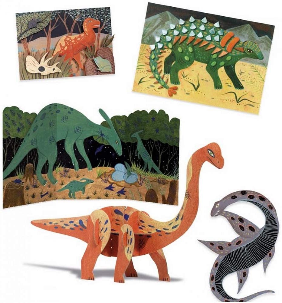 World of Dinosaurs Activity Kit - Djeco