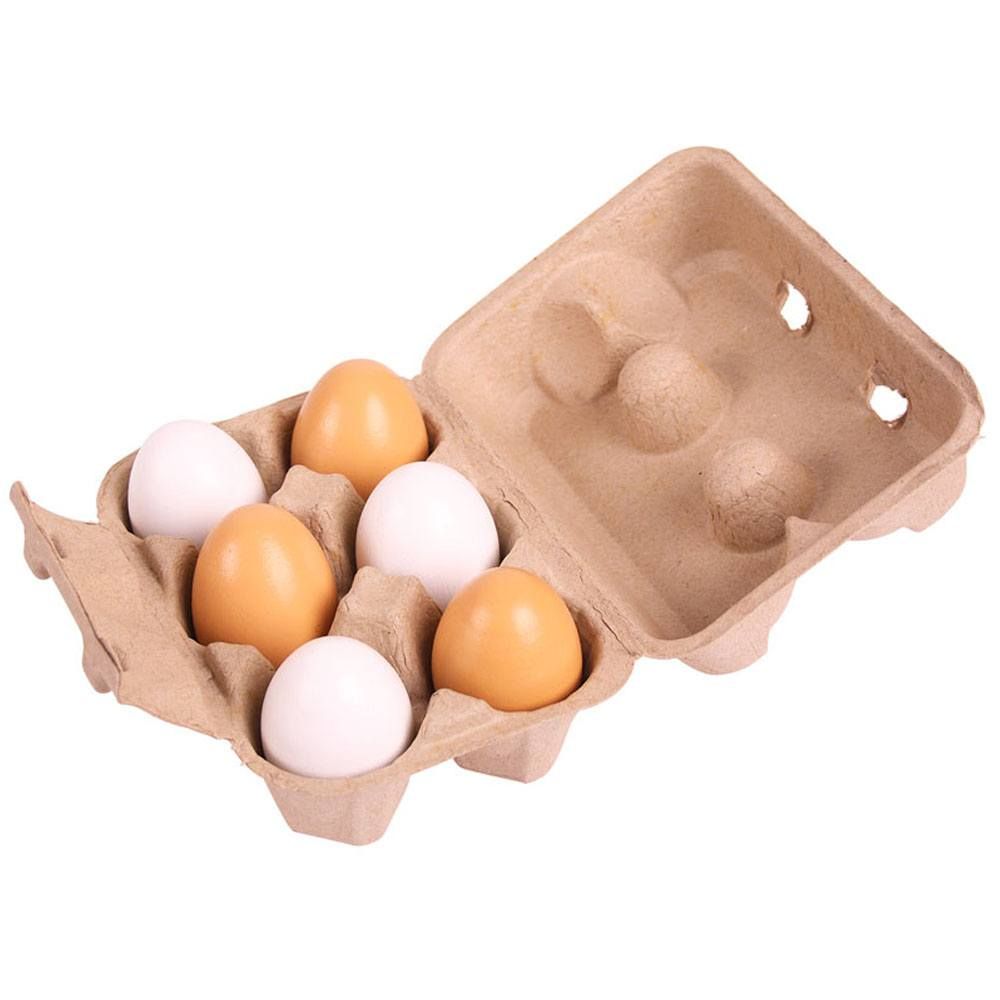 Six Eggs in Carton