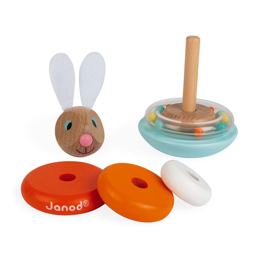 Lapin Stackable Roly-Poly Rabbit - Janod
