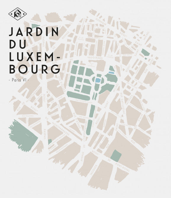 Jardin du Luxembourg Candle - Kerzon