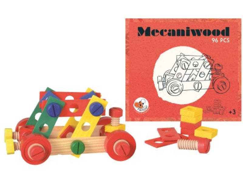 Mecaniwood 96-Piece Building Kit