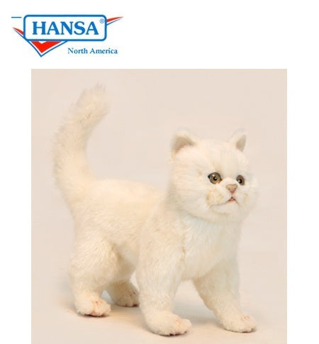 Cream Kitten Standing - Hansa