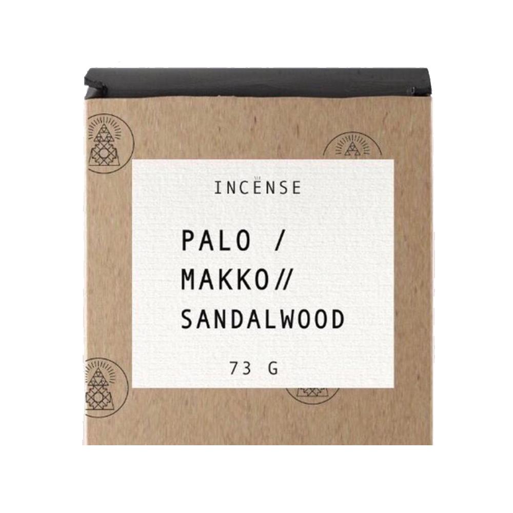 Makko Incense Sandalwood Palo Santo - Incausa