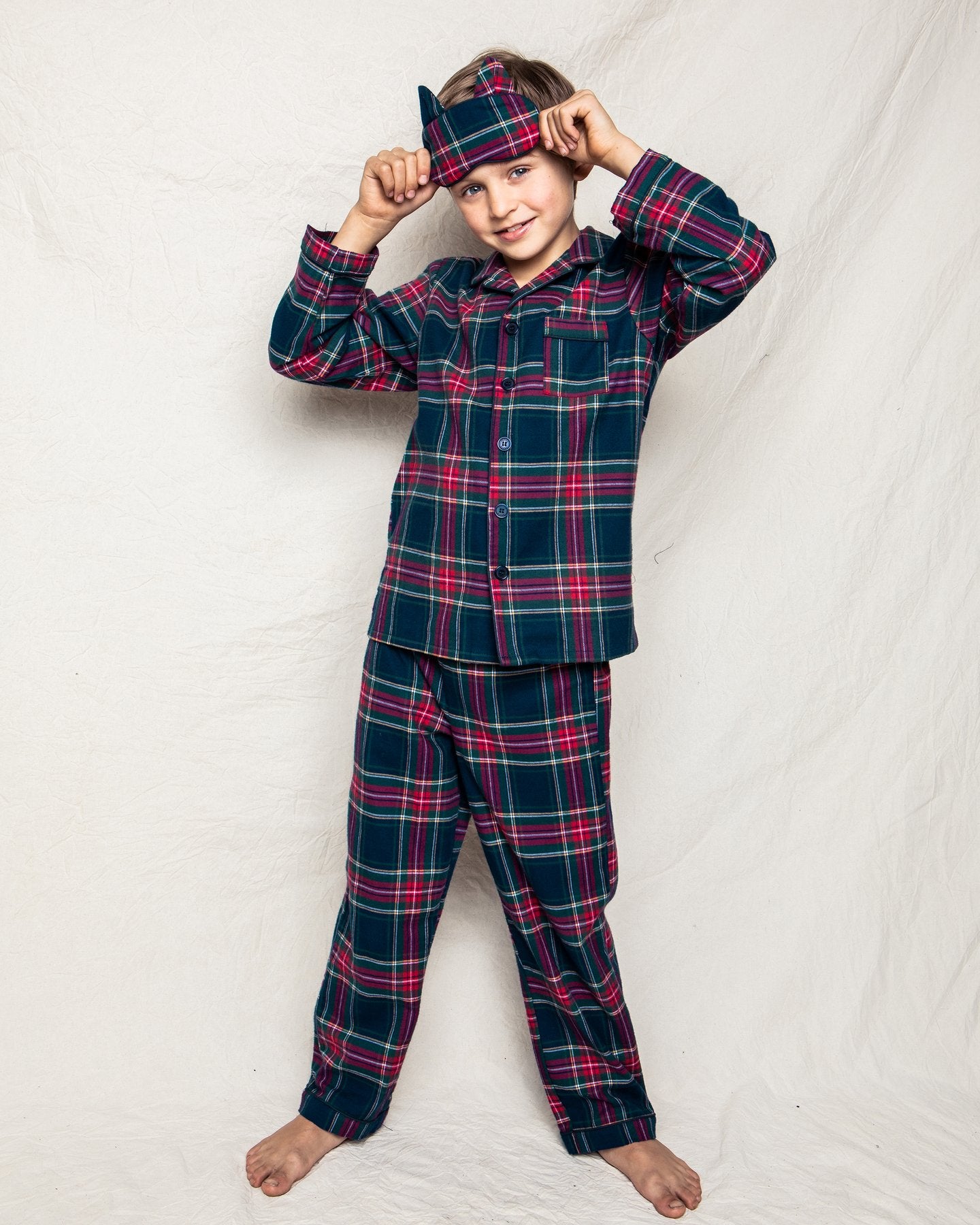 Windsor Tartan Pajama Set - Petite Plume
