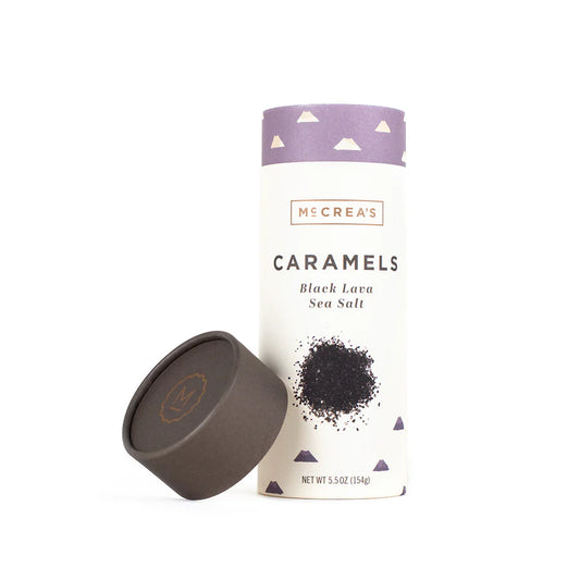 Black Lava Sea Salt Caramels - McCrea's Candies