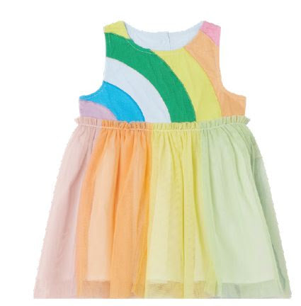 Multicolor Tulle Dress - Stella McCartney