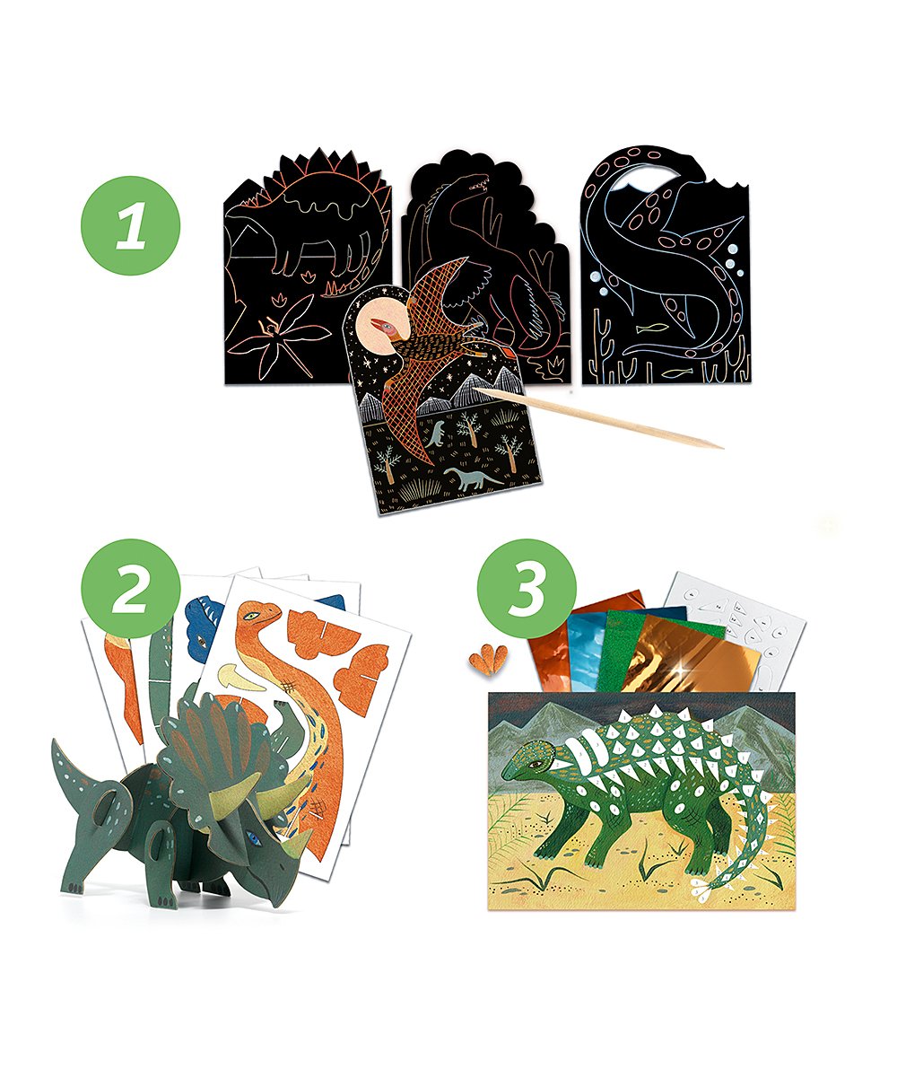 World of Dinosaurs Activity Kit - Djeco